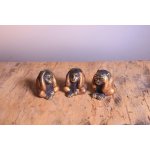 Mini souprava Tři opice, 5 cm – Zboží Dáma