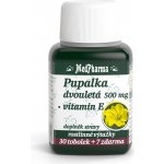 MedPharma Pupalka dvouletá 500 mg + Vitamín E 37 tablet – Hledejceny.cz