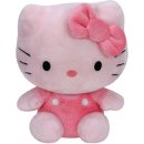 Plyšák Beanie Babies Lic HELLO KITTY růžová 25 cm