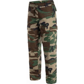 Kalhoty Teesar US BDU slim fit polní woodland