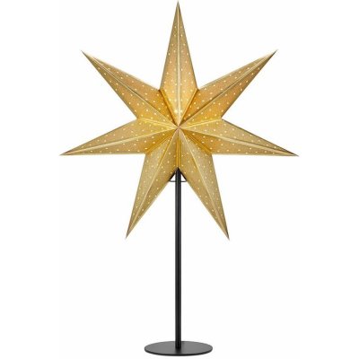 Markslöjd Hvězda GLITTER E14 6 W zlatá 65 x 45 x 16 cm – Hledejceny.cz