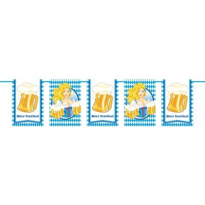 Folat Girlanda Oktoberfest Pivo 10 m – Zboží Dáma