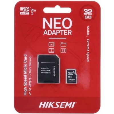 HIKSEMI MicroSDHC 32GB HS-TF-C1 – Zboží Mobilmania