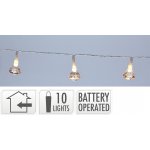 KOOPMAN Svítící řetěz s 10 LED zvonky délka 1 m – Hledejceny.cz