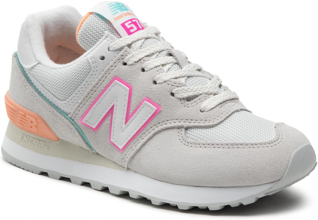 New Balance dámské boty WL574 NBWL574CJ2 šedá