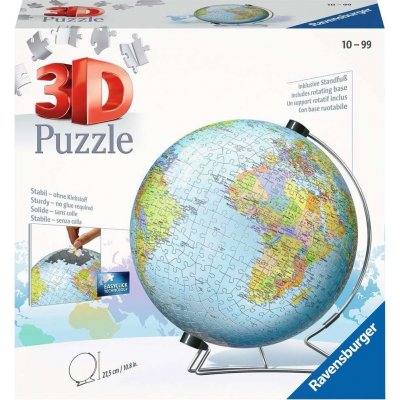 RAVENSBURGER 3D Puzzleball Globus (Zeměkoule) 550 ks