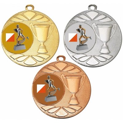 VIZINGR Orientační běh muž medaile DI5003-L383 DI5003-L383 bronz – Zboží Mobilmania
