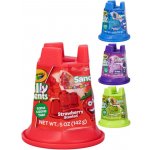 CRAYOLA Kinetický písek vonící ovoce 142g v kelímku 4 druhy – Sleviste.cz