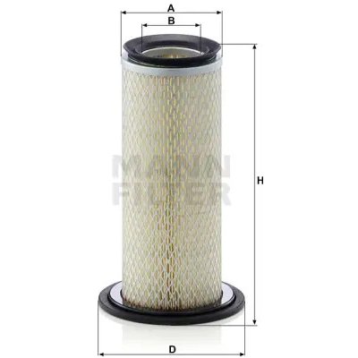 MANN FILTER Vzduchový filtr C 11 004 – Hledejceny.cz