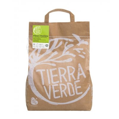 Tierra Verde prací prášek z mýdlových ořechů na bílé prádlo a pleny 5 kg – HobbyKompas.cz