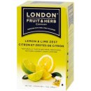 Čaj LONDON HERB Ovocný čaj citron s limetkou 20 x 2 g