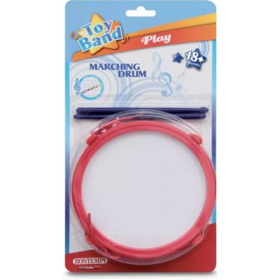 BONTEMPI Hudební hračka Bubínek s paličkami červený – Zboží Mobilmania