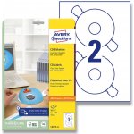Avery Zweckform L6015-25 CD/DVD etikety 50 ks průměr 117 mm bílé – Hledejceny.cz
