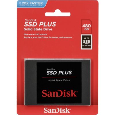 SanDisk Plus 480GB, SDSSDA-480G-G26 – Sleviste.cz