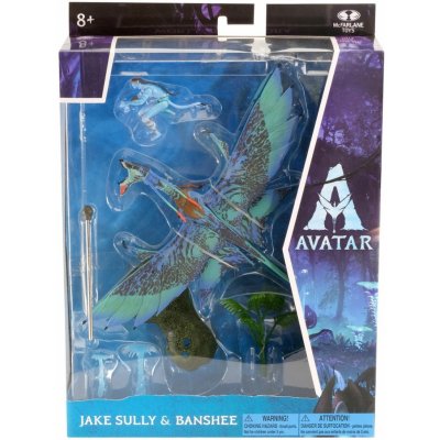McFarlane Toys Avatar W.O.P Deluxe Large s Jake Sully a Banshee