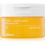 Celimax Pore+Dark Spot Brightening Pad Rozjasňující polštářky na obličej 40 ks – Zboží Dáma