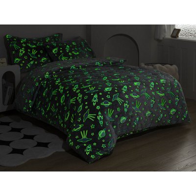 Xpose povlečení FUTUR Exclusive svítící efekt Mikroplyš 140x200 70x90 – Zboží Dáma