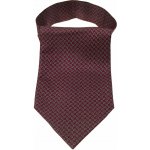 Kravatová šála Askot bordó – Hledejceny.cz