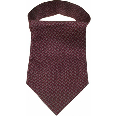 Kravatová šála Askot bordó – Hledejceny.cz