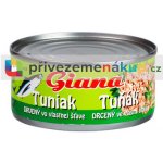 Giana tuňák ve vlastní šťávě drcený, 185 g – Zboží Dáma