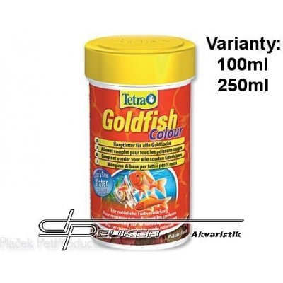 Tetra Goldfish Colour Flakes 100 ml – Zbozi.Blesk.cz