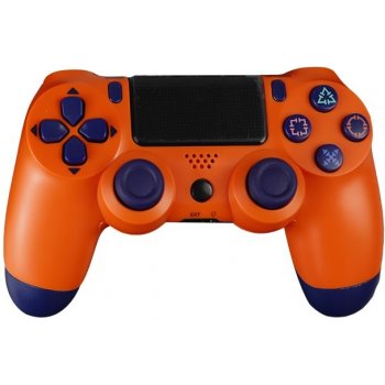 PSko bezdrátový ovladač pro PS4 DoubleShock oranžový 7493