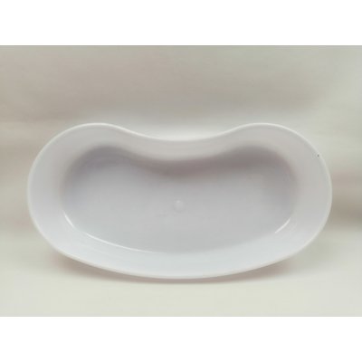 Emitní miska plast bílá 24 cm – Zboží Mobilmania