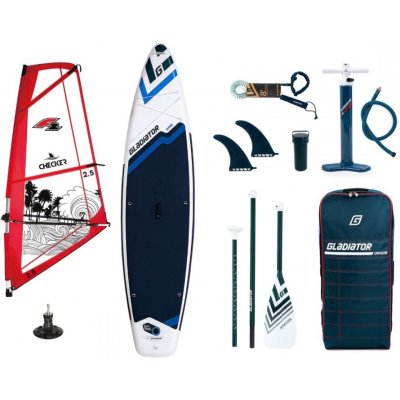 Paddleboard GLADIATOR WS 11'6" WindSUP F2 Checker 5.0 – Zboží Dáma