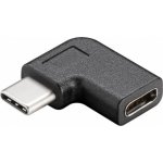 PremiumCord USB 3.1 C/male - C/female zahnutý konektor 90° kur31-13 – Zboží Mobilmania