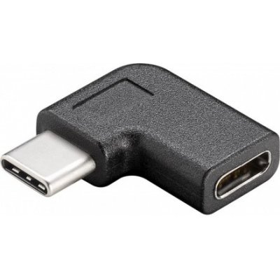 PremiumCord USB 3.1 C/male - C/female zahnutý konektor 90° kur31-13 – Zboží Mobilmania