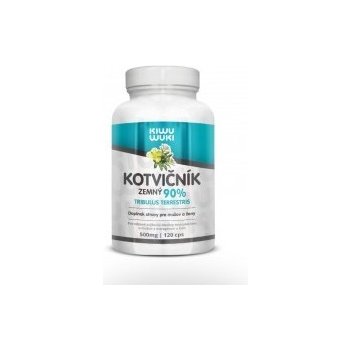 Kiwu WukiKotvičník zemní Tribulus Terrestris 90% extrakt 500 mg 120 kapslí