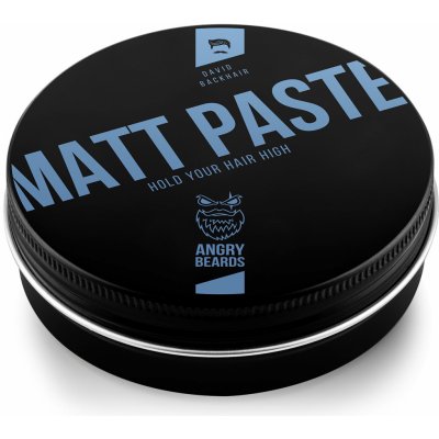 Angry Beards Matt Paste Pasta na vlasy David Backhair 100 g – Zboží Mobilmania