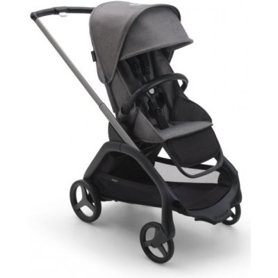 Bugaboo Dragonfly komplet Graphite/Grey Melange pěnová kola 2023