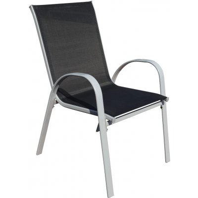 Rauman Zahradní židle Romero, černá / šedá – Zboží Dáma