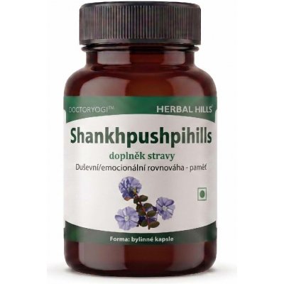 Herbal Hills Shankhpushpihills Bylinné kapsle 60 kapslí – Hledejceny.cz