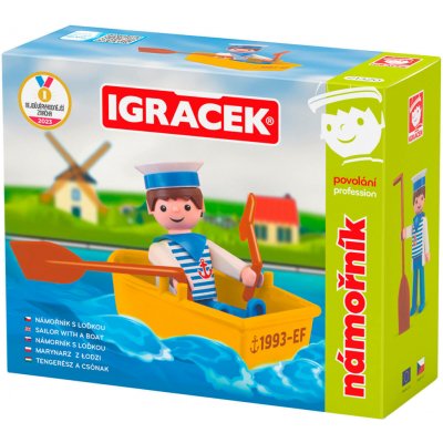 EFKO IGRÁČEK Námořník s lodičkou figurka 7,5cm – Zboží Dáma