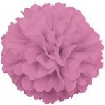 Unique Dekorační závěsný pom pom růžový 40cm – Zboží Dáma