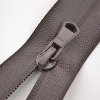 Takoy Zip Sarah voděodolný se dvěma jezdci 5 mm - tmavě hnědá 95 cm – Sleviste.cz