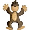 Magnetky pro děti Dvěděti Dřevěná magnetka velká Opice