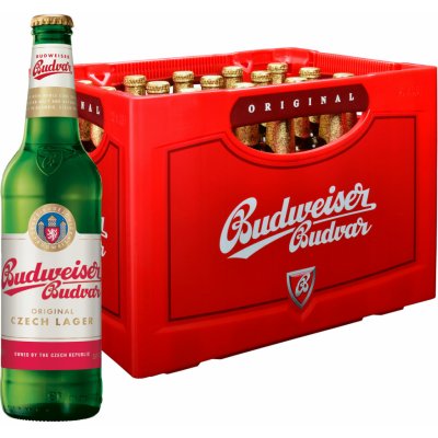 Budweiser Budvar 12 světlý ležák 5% 0,33 l (sklo) – Sleviste.cz