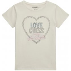 Guess dětské tričko s krátkým rukávem SS t shirt J4RI35K6YW4 G011 bílý