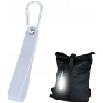 Přívěsek na klíče 3M Reflexní s karabinou bílá – Sleviste.cz