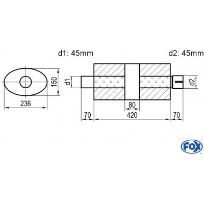 FOX UNI-K61842045s – Hledejceny.cz