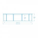 Bestway Hydrium 4,6 x 1,2 m 56384 – HobbyKompas.cz