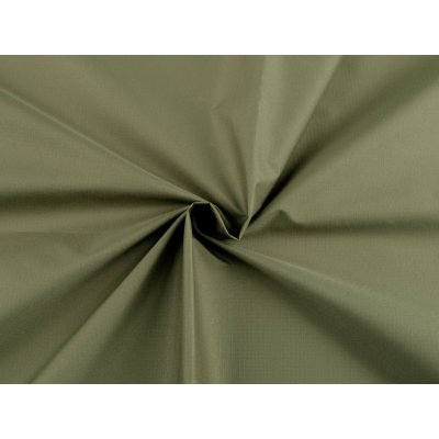 Šusťákovina s ripstop strukturou Varianta: 5 (180422) zelená khaki, Balení: 1 m – Zboží Mobilmania