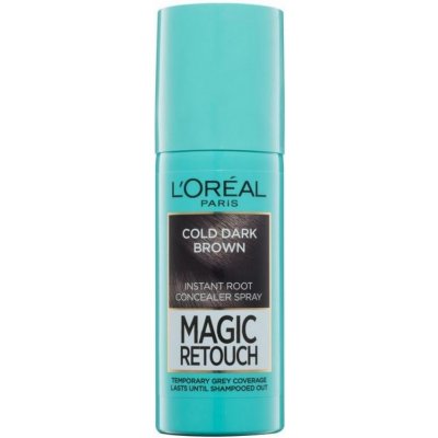 L'Oréal Magic Retouch Instant Root Concealer Spray 09 Dark Brown 75 ml – Sleviste.cz