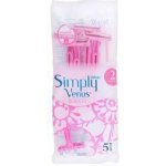 Gillette Simply Venus 5 ks – Zboží Dáma