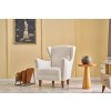 Křeslo Atelier del Sofa Wing Chair Lola Prestij Cream Cream