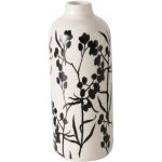 Boltze Home Váza BERRIES, 18 cm, Ø 7,5 cm, ručně malovaná bílý – Hledejceny.cz