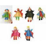 WOODY Maňásek Pohádka 6 druhů varianta čarodějka – Zboží Mobilmania